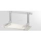 KLÍMA CSEPPTÁLCA, FEHÉR PVC, 740X320mm
