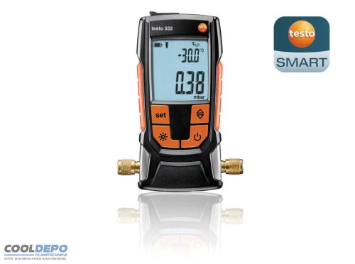 testo 552 - digitális vákuummérő műszer Bluetooth® kapcsolattal
