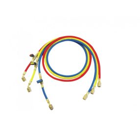   ROTHENBERGER Három részes nagynyomású tömlőkészlet golyós szeleppel 1,5m 5/16" (R32-R410A)