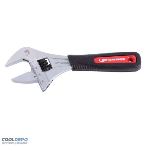 Rothenberger állítható villáskulcs 6" (L136) gumírozott nyéllel 0-34mm-ig