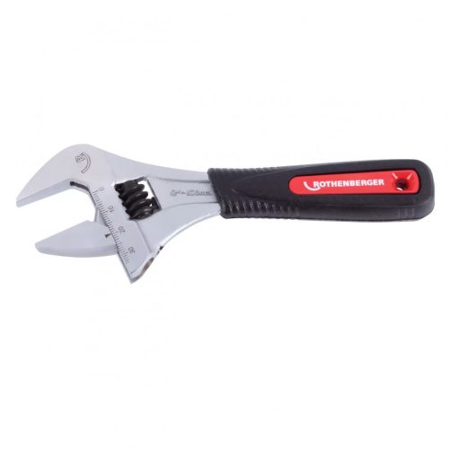 Rothenberger állítható villáskulcs 8" (L216) gumírozott nyéllel 0-39mm-ig