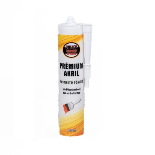 UNITED SEALANTS ACRYL PREMIUM - FESTHETŐ TÖMÍTŐ (AKRIL) 280 ML