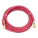 Szerviztömlő PIROS 150cm 1/4" - 1/4" (1db) MASTERCOOL