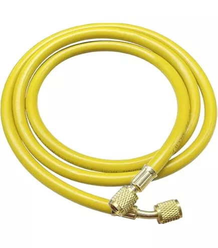 Szerviztömlő SÁRGA 150cm 1/4" - 1/4" (1db) MASTERCOOL