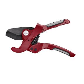   KPE csővágó olló, max.: 42mm, (PVC, PPR, PP, PE, PEX, PB, PVDF csövekhez), ALU test, teflon bevonatú