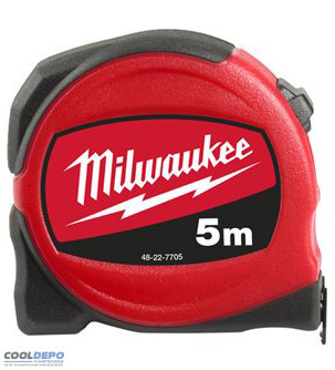 Milwaukee Slimline mérőszalag, 5 m / 19 mm