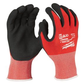   Milwaukee vágásbiztos védőkesztyű – 1/A vágási szint, érintőképernyő-kompatibilis