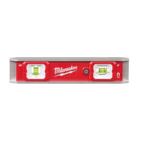   Milwaukee LED torpedo vízmérték – 23 cm, mágneses, világítós
