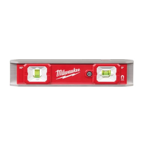 Milwaukee LED torpedo vízmérték – 23 cm, mágneses, világítós