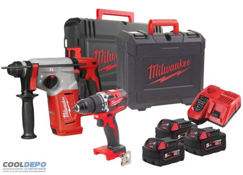 Milwaukee M18 PP2PA-503X szénkefe nélküli erőcsomag