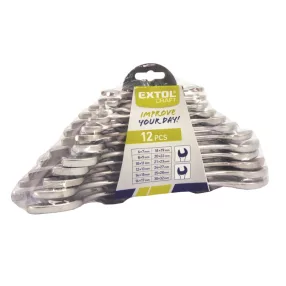 Villáskulcs klt., W.S., műanyag tartóban; 8db, 6-22mm