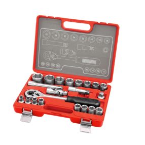   Dugókulcs klt., CV., racsnis 45fog ; 1/2" 21db, 10-32mm