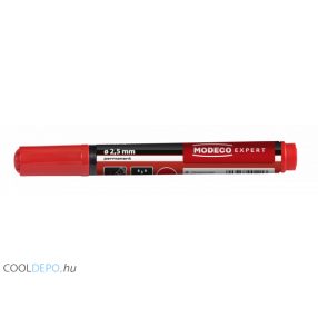Jelölőfilc, Modeco, piros 1,5-3mm