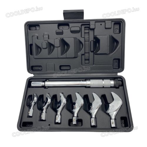 Nyomatékkulcs készlet kofferben, klímarendszerhez 17,22,24,26,27,29 mm