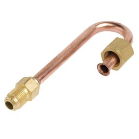   Visszafordító csatlakozó toldó hollanderrel 1/4 - 1/4 réz (9020-301)