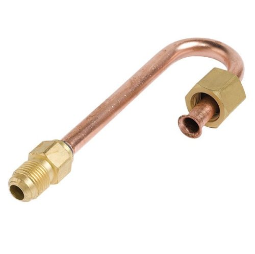Visszafordító csatlakozó toldó hollanderrel 1/4 - 1/4 réz (9020-301)