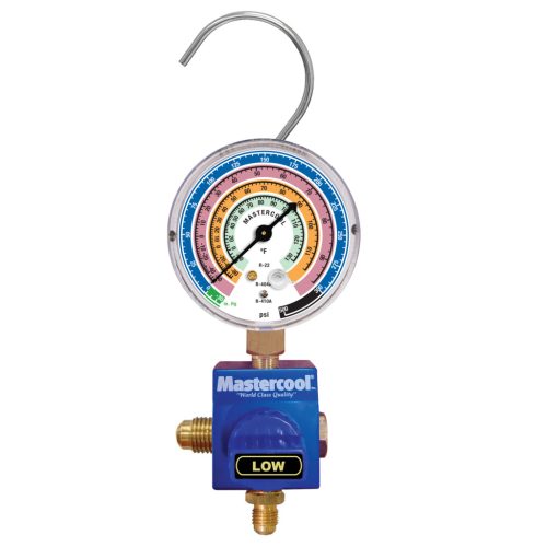 Golyóscsapos mérőóra, 1 utas, 80 mm, R410A/R32 – 1/4" SAE - MASTERCOOL