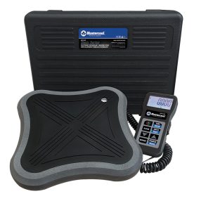   Mastercool Black Series elektronikus Bluetooth® hűtőközeg mérleg 110kg.