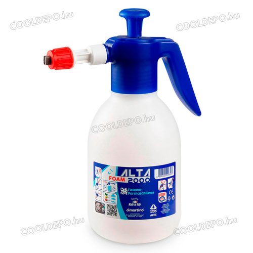 FOAM 2000 Professzionális Habosító Nyomáspermetező, 3 bar, TÜV minősített, 2 liter.