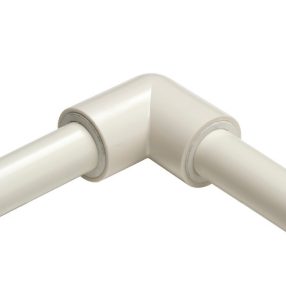 KONDENZVÍZ ELVEZETŐCSŐ KÖNYÖK 90° (FEHÉR)