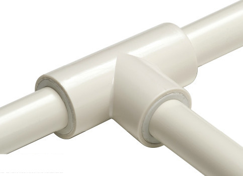 KONDENZVÍZ ELVEZETŐCSŐ T-IDOM 20mm (FEHÉR)