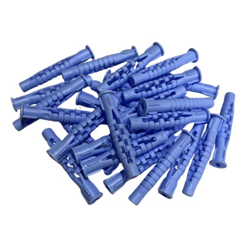 Műanyag tipli, univerzális (BLAU) 6x45, 100db/csomag