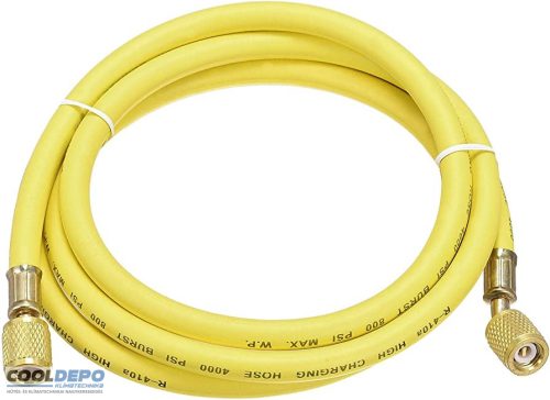 Szerviztömlő 300cm sárga 1/4" YUTE