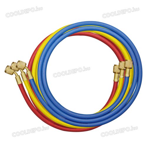 Szerviztömlő 150cm 1/4" - 1/4" (3db-os szett) MASTERCOOL