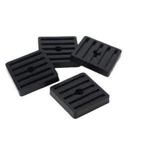   GUMI ALÁTÉT, NÉGYZET ALAKÚ REZGÉSCSILLAPÍTÓ GUMIBAK 48x48x8 mm (4 db/csomag)