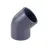 PVC KÖNYÖK 45 FOK NYOMÓCSŐ IDOM M020 (szürke) 10db/csomag
