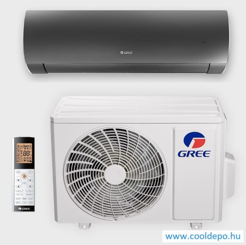 GREE DARK PRO A+++/A++ (5,3 kW) GWH18ACDXF-K6DNA1D-dark INVERTER KLÍMA SZETT