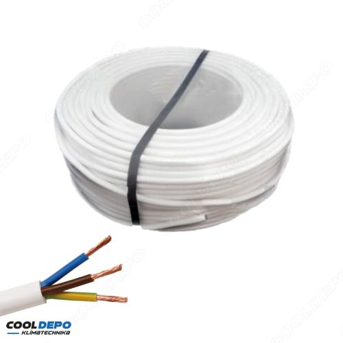 Kábel (3x1,5) H05VV-F sodrott (500V MT) 100m/tekercs
