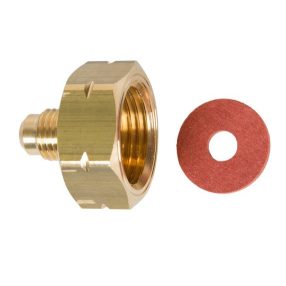 Hűtőközeg palack menetátalakító (R-32 palackhoz)