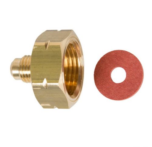 Hűtőközeg palack menetátalakító (R-32 palackhoz)