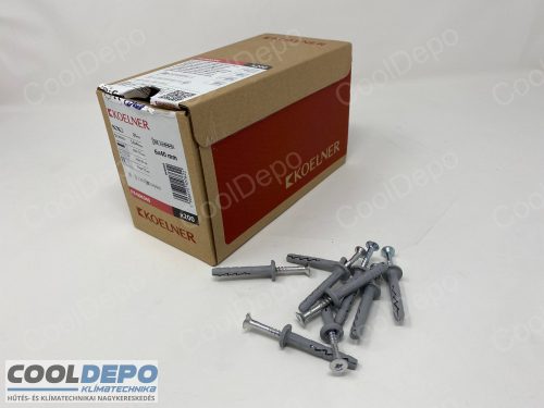 BEÜTŐÉK + TIPLI, KOELNER 6x40 mm (200 db/doboz)