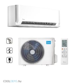   Midea Breezeless E MCB-09-SP oldalfali split R32 (2,6 kW) (CB1-09HFNX)