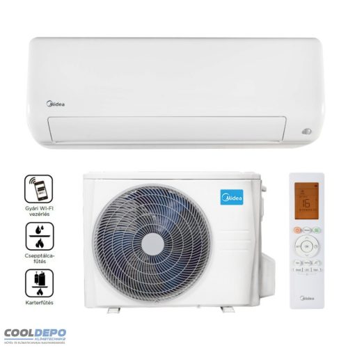 MIDEA All Easy Pro MOX330-12HFN8 (3,5kW) A+++/A++ oldalfali split (R32)