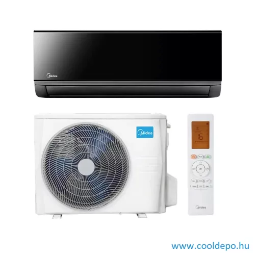 MIDEA Xtreme Save FEKETE MOX401-24HFN8-BL (7,1kW) oldalfali split (R32)