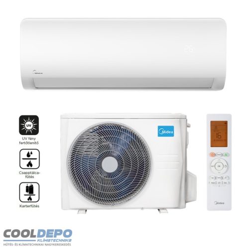 MIDEA Xtreme Save PRO MOX230-09HFN8 (2,6kW) A+++/A++ oldalfali split (R32)