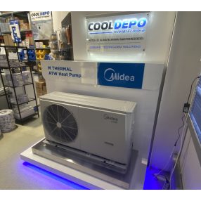  BEMUTATÓ - Midea hőszivattyú MHC-V6W/D2N8-BE30 monoblokkos M-Thermal (R32, 6 kW, 1 fázis, fűtőbetét 3 kW)