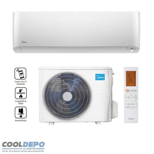 MIDEA MOX330-09HFN8-OP  (2,6kW) OASIS Plus oldalfali split (R32) A+++/A+++