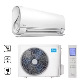 MIDEA Breezeless+ oldalfali split (2,6 kW) R32 A+++/A++