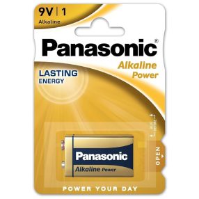 Panasonic Bronze Alkáli 9V Elem B1