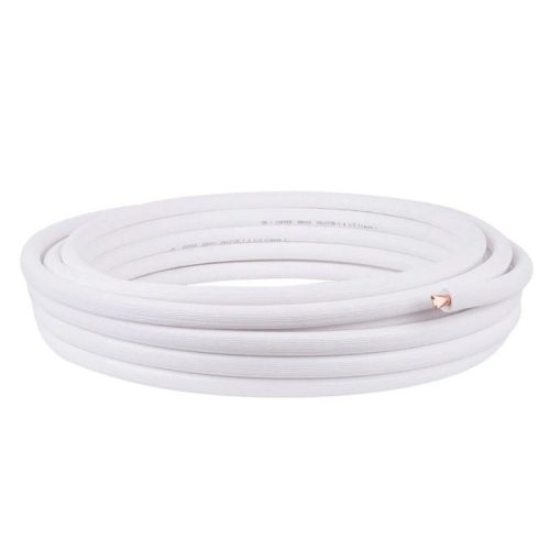KLÍMA RÉZCSŐ 1/4" x1mm SZIGETELT, PREMIUM (CF ITALY) 25 m/tekercs (6,35 mm)