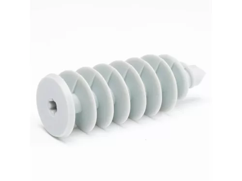 Spirál dübel polisztirolhoz 28x75mm, extra erős, 100db/csomag 