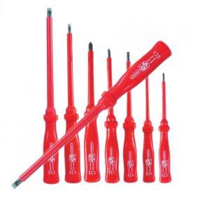 Szigetelt nyelű csavarhúzó készlet, 1000V, 7 db-os