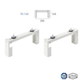   Talpkonzolra szerelhető magasító / csepptálca tartó (2db)