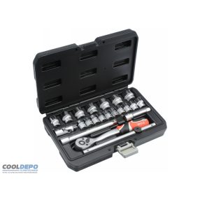 YATO Dugókulcs készlet 22 részes 3/8" 6-22 mm CrV